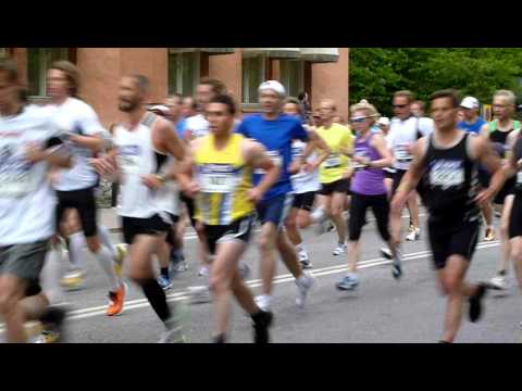 Stockholm Marathon 2011 - På 3:e km (första vågen)