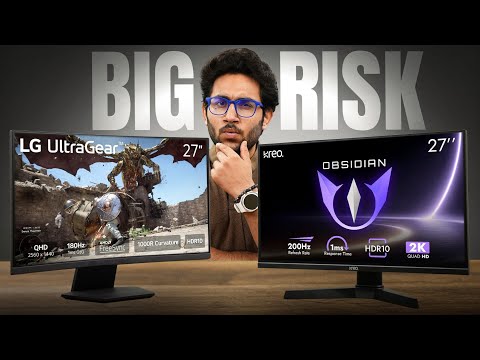 Tried KREO Obsidian vs LG UltraGear Gaming Monitors - Didn’t Expect This!