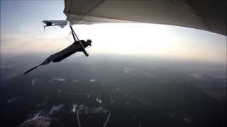 preview picture of video 'Warstein Hanggliding Atos E-Lift abends 2013-04-07'