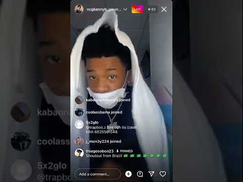 NCG Kenny B talks beef on IG live “Some of them are respectful!”