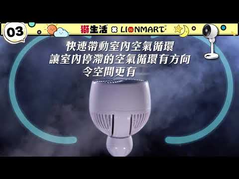 C03 LIONMART伸縮渦輪扇 產品片