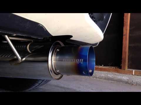 2014 Honda Cr-z with megan racing axle back exhaust