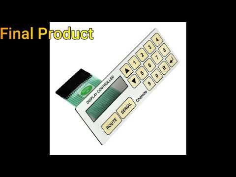 Rangvishwa good quality pcb based membrane keypad