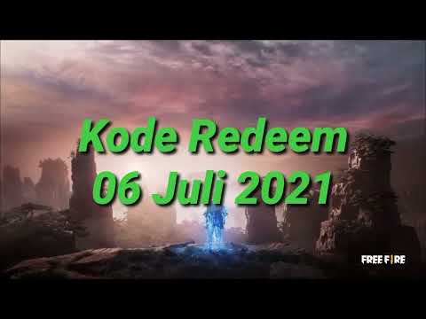 BURUAN!! REDEEM CODE FREE FIRE TERBARU 6 Juli 2021 (ALOK, SKIN SENJATA DLL