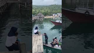 Komodo Island Water Taxi at Low Tide Hal Westerdam Port of call