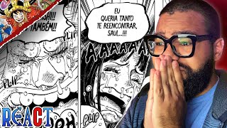 O REENCONTRO DE ROBIN E SAUL! ONE PIECE MANGÁ CAP 1133 REACT