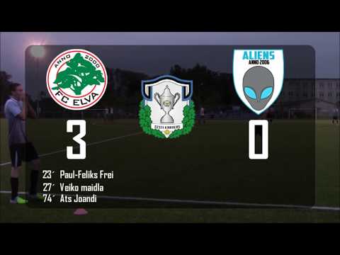 Tipneri Karikavõistlused 1/16 finaal 2017: FC Maardu Aliens - FC Elva 0:3
