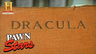 Pawn Stars: SHOCKING PRICE for Signed Dracula Novel (Season 4) | History