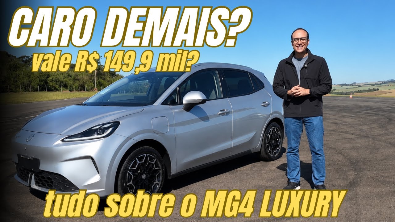 MG4 URBAN LUXURY: VALE OS R$ 149,9 mil SEM BANCO DE COURO? Autonomia, motor e teste completo