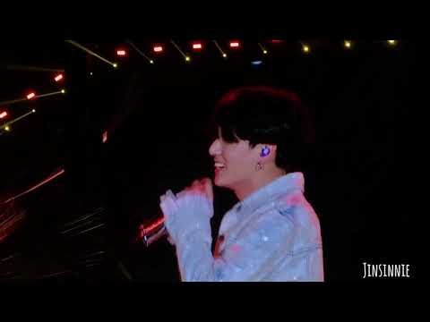 190406 BTS(방탄소년단)Love Yourself Tour in Bangkok | Jungkook - Euphoria Full Ver | Jk fall down onstage