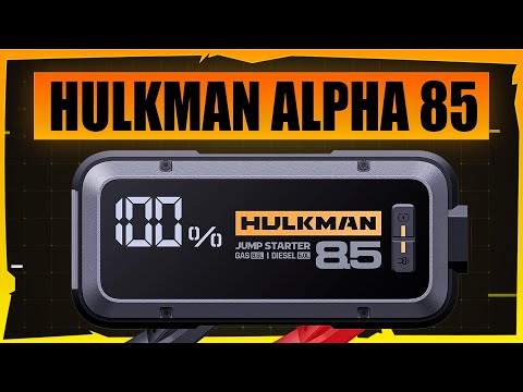 Hulkman Alpha 85: Der Starthelfer für Autos - Power, Zuverlässigkeit und vielseitige Funktionen