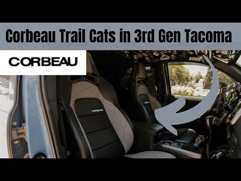 Must Have Seats For 3rd Gen Tacoma: Corbeau Trail Cats