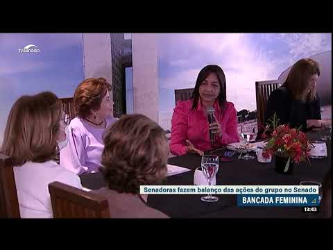 Bancada Feminina reúne senadoras eleitas