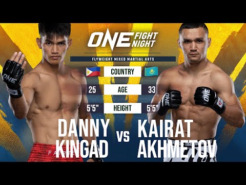 Kairat Akhmetov vs Danny Kingad full fight