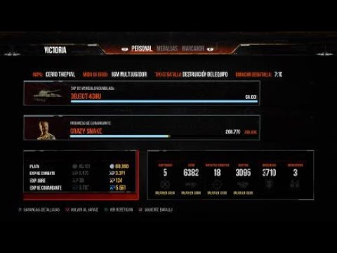 Object 430U in Cerro thiepval:9,5K Damage Conbined :Wot console - World of Tanks console