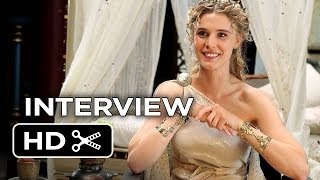 The Legend Of Hercules Interview - Gaia Weiss (2014) - Kellen Lutz Action Movie HD video