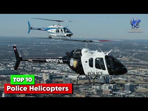 Top 10 Incredible Police Helicopters 🚁