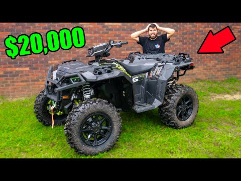 I Bought The Most EXPENSIVE POLARIS Four-Wheeler!
