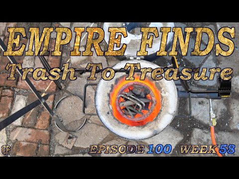 100th Episode Special, Ingot Casting , Devil Forge Trash To Treasure. Episode 100  Week 58.