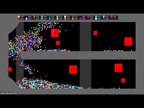 Survival Proliferation 74 - Marble Race in Algodoo