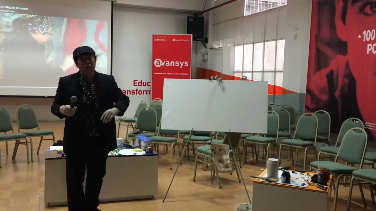 Charla y Arte en vivo en Avansys