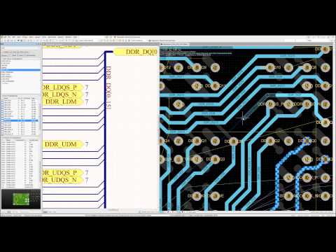 FPGA + DDR2 layout take 1 (Failed attempt)