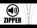 Bag Backpack Clothes Zipper Sound Effect HD No Copyright