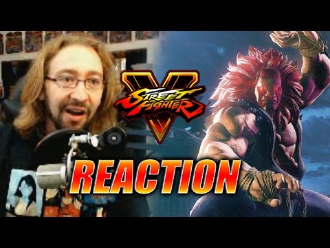 MAX REACTS: Akuma Reveal (Street Fighter 5)