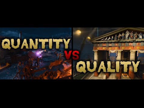 Quantity vs Quality :: Necessary Sacrifices.