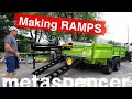 Making RAMPS For The Dump Trailer And Adding A Mini Winch
