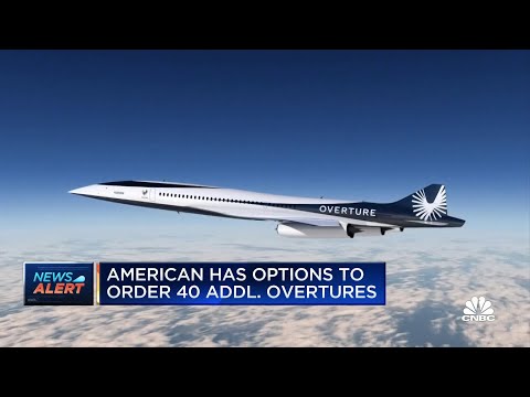 American Airlines to buy 20 supersonic planes from Boom