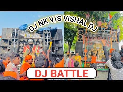 DJ NK TANDA vs DJ VISHAL ROCK CHANDAUSI BISRAKH FULL COMPILATION ! KAWAD YATRA 2023 MURADABAD )