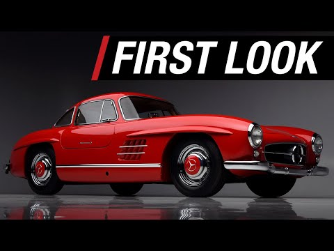 FIRST LOOK - 1955 Mercedes-Benz 300SL Gullwing - BARRETT-JACKSON SCOTTSDALE 2022