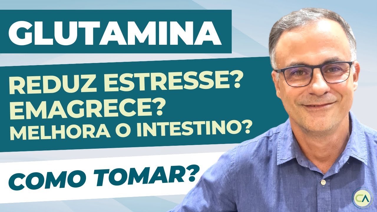GLUTAMINA funciona? Reduz estresse? Emagrece? Melhora o intestino?
