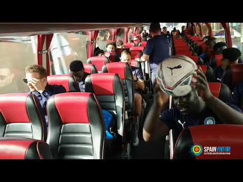 Spainventure & FC Versoix returning from the Futbol Training