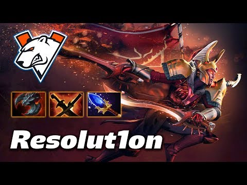 Resolut1on Legion Commander - VIRTUS PRO - Dota 2 Pro Gameplay