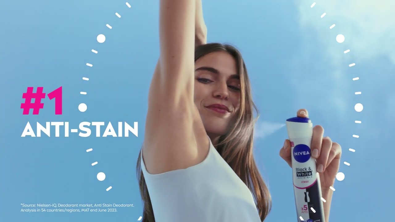 Black and White Anti-Stain Deodorants | 72h Protection | NIVEA ME