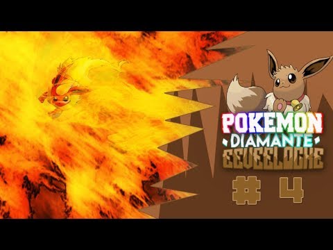 Pokemon Diamante Eeveelocke Ep 4 ¨GYM PLANTA Y SIN FELIXICHU¨