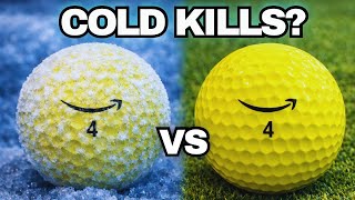 I Froze a Golf Ball for 3 Weeks… The Results Shocked Me (TrackMan Tested)