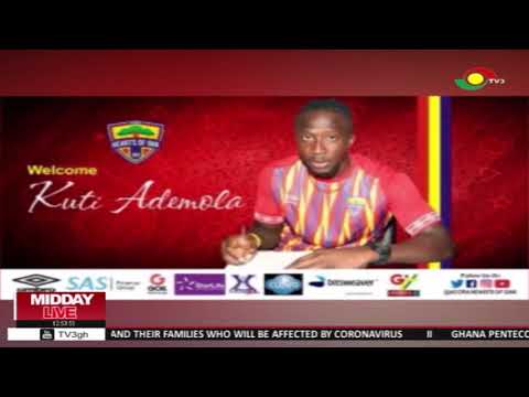 Accra Hearts of Oak signs Nigerian forward Ademola Kuti