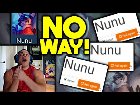 Tyler1 and his RIGGED LoL Champion randomizer