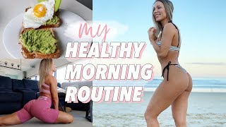 MY HEALTHY MORNING ROUTINE | Habits for Mental Health, Motivation &amp; Fitness!