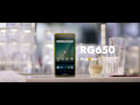 RugGear RG650 Android Smartphone Push To Talk Over Cellular Device