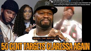 50 Cent Attacks Papoose via Claressa Shields AGAIN & Previews Old Song Like it’s New