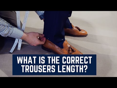 What is the perfect trouser length?