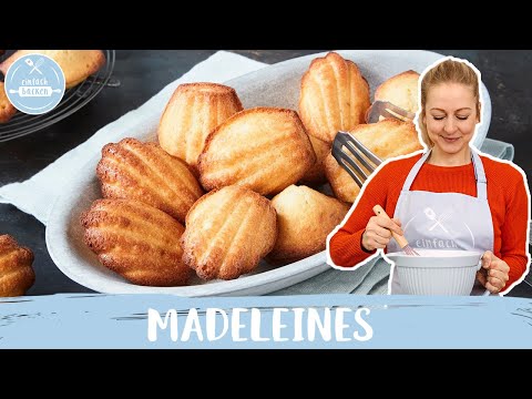 Madeleines 🇫🇷🤩 | Klassisches Madeleines Rezept| Schmelzbrötchen aus Frankreich | Einfach Backen