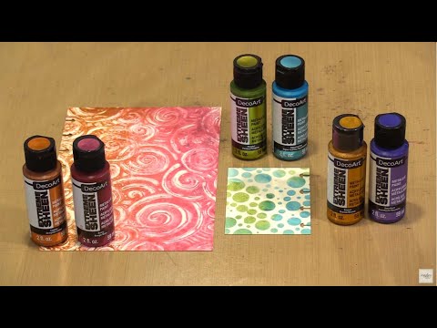 Shimmer & Shine With DecoArt Extreme Sheen & Galaxy Glitter by Joggles.com