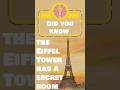 The Secret Room In The Eiffel Tower Ytshorts Shorts Dubai