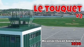 LFAT - Le Touquet - Elizabeth II International Airport video