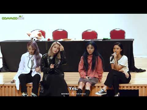 [ENG SUB] 191124 MAMAMOO 'Reality in BLACK' - KBS Media Center Fansign